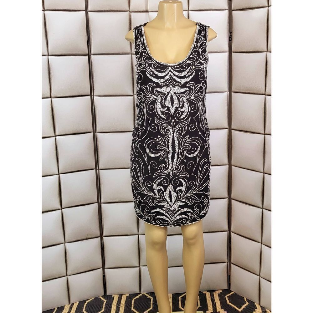 Jkara beaded dress